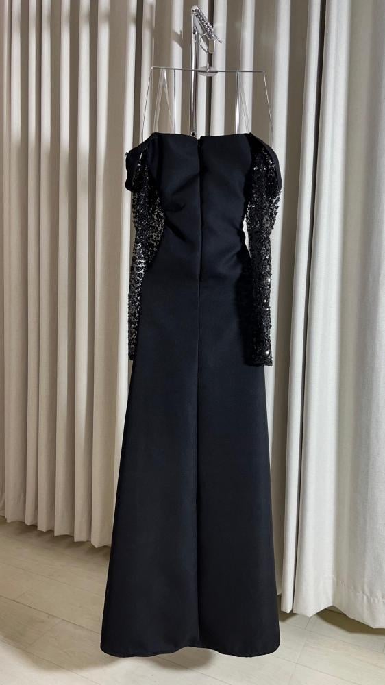 فستان همسة سوداء