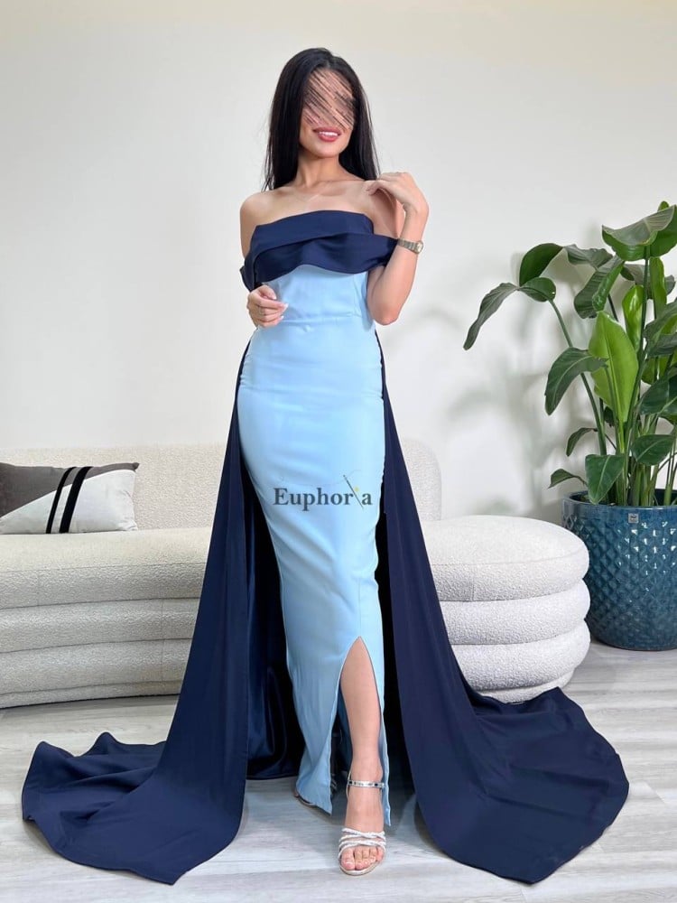 فستان من قطعتين مع شاحط