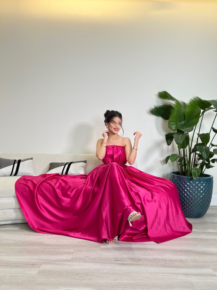 فستان عرايسي بلون مغري