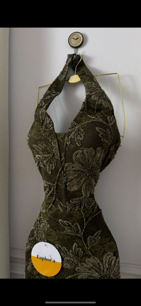 فستان دانتيل مخصر