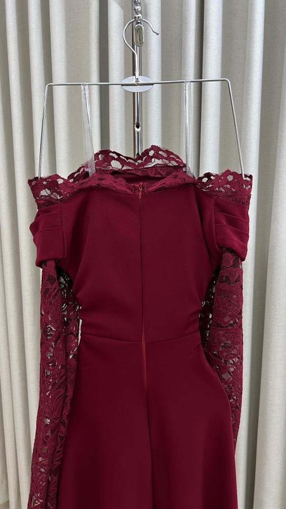 فستان باربي دانتيل عودي