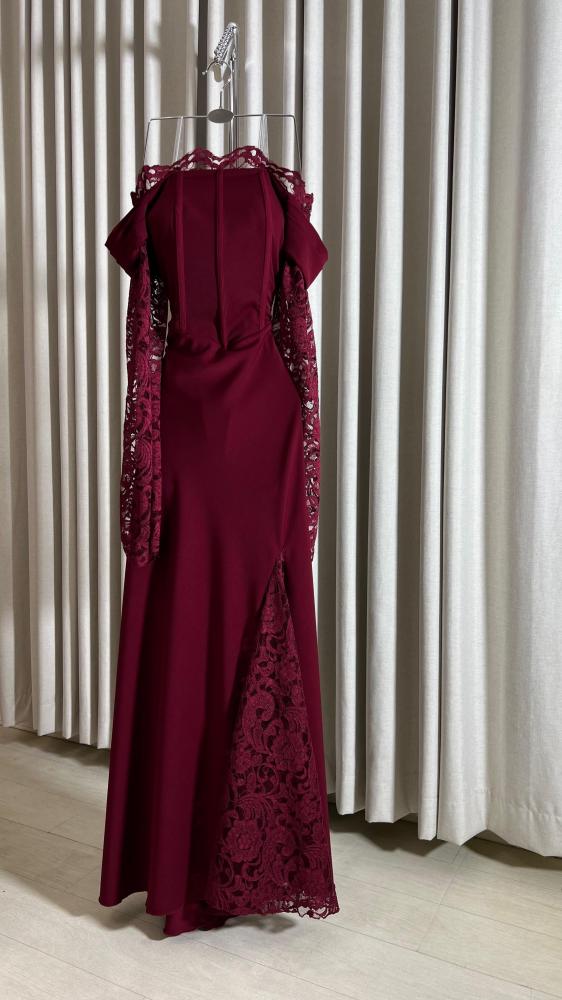 فستان باربي دانتيل عودي