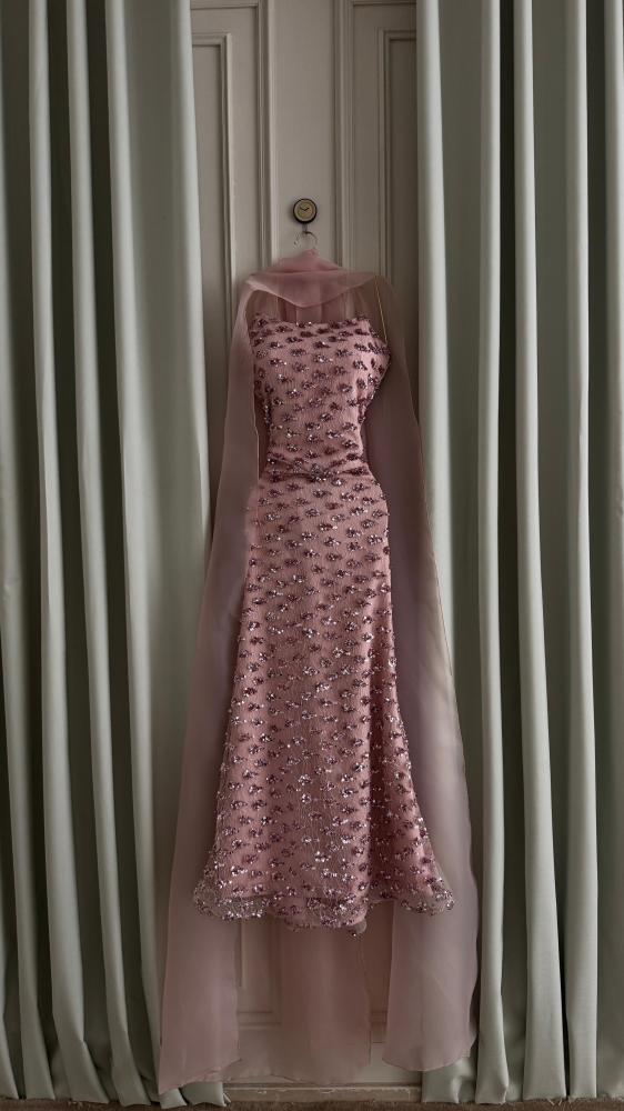 فستان سهره معا شال