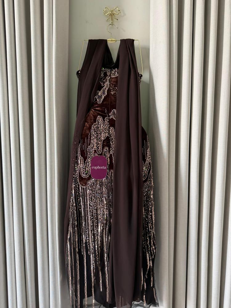 فستان شك مخمل