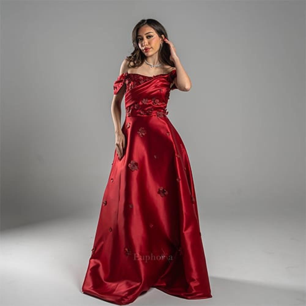 فستان سهره عودي فخم