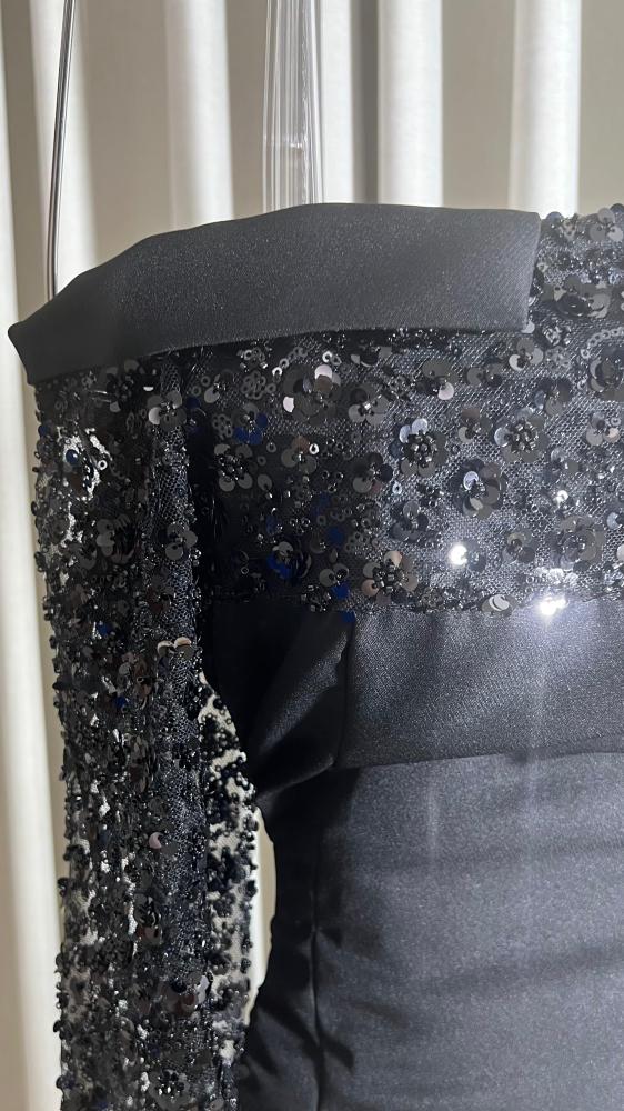 فستان همسة سوداء