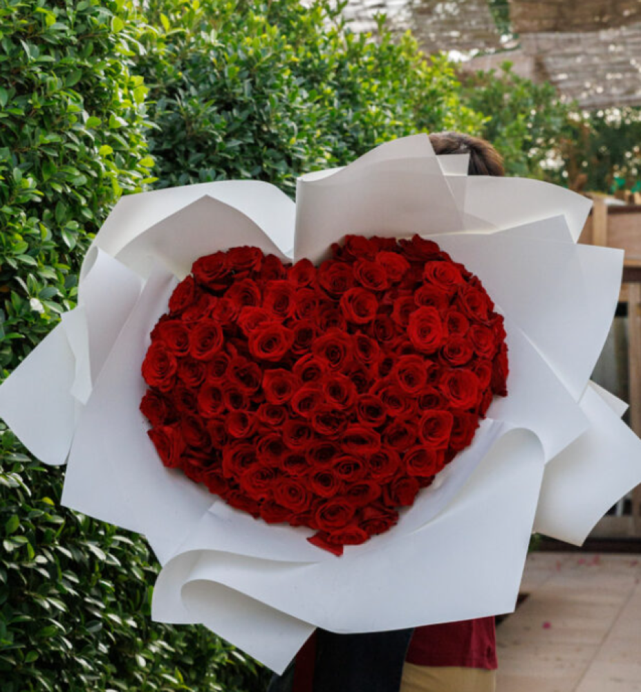 باقة الورود الحمراء المثالية | Perfect Red Roses Bouquet