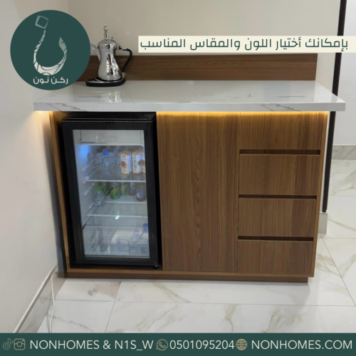 بار - كورنر - ركن نون - ركن نون - ركن قهوه - طاولات -  بوفيه