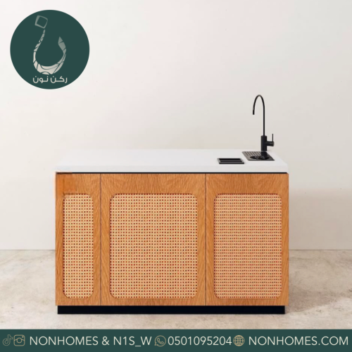 ركن قهوه راتان قشرة طبيعيه خيارات متعدده N354