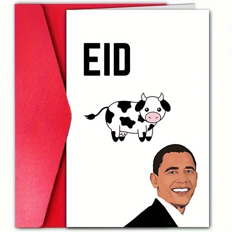 Eid moo barak card