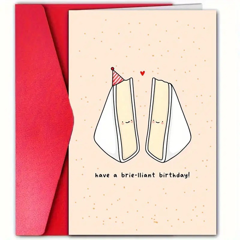 Brie funny card