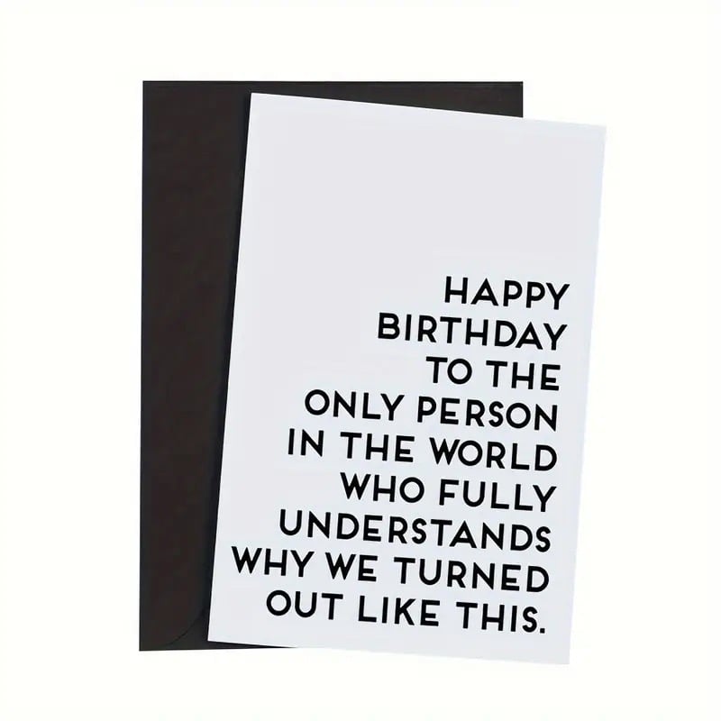 Fun birthday card