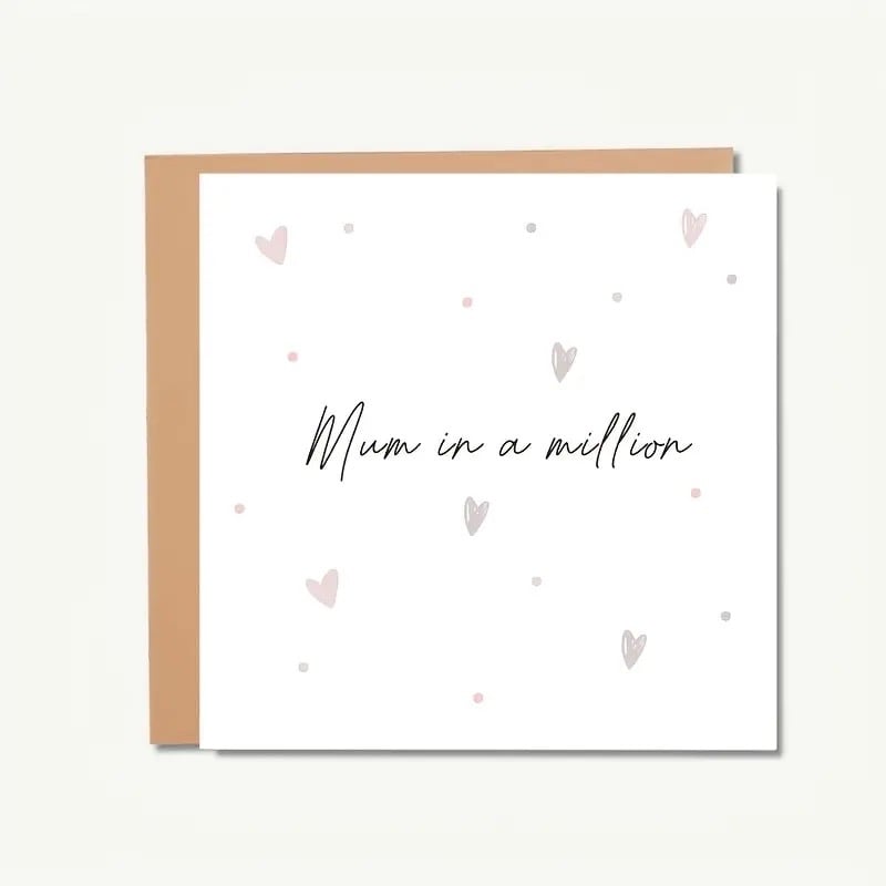 mum in a million card