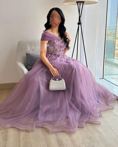 فستان سهره تل وخرز مورد