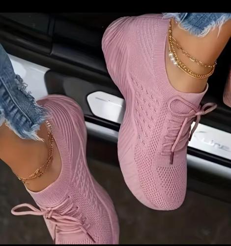 احذية رياضيه نسائبة شبكيه جيدة التهويه