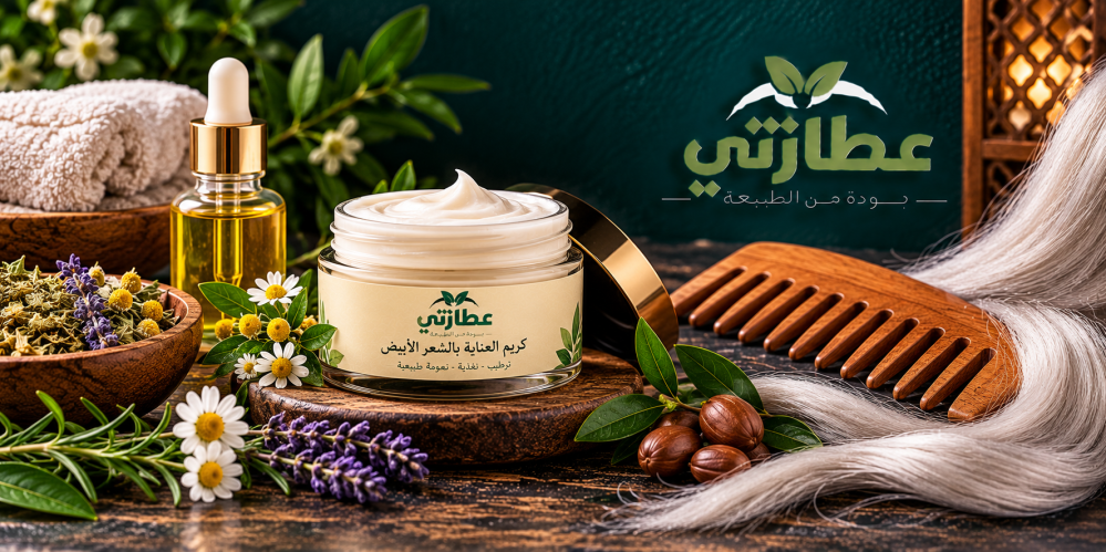 العناية بالشعر الأبيض