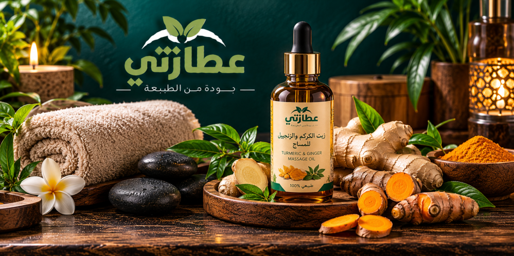 زيت الكركم والزنجبيل للمساج: طريقة الاستخدام والروتين المناسب