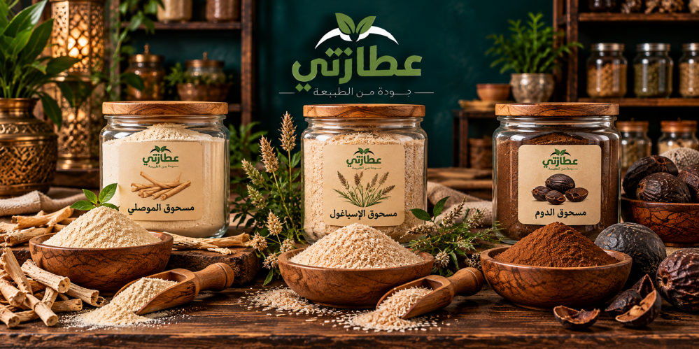 الموصلي والإسباغول والدوم: كيف تختلف هذه المنتجات الغذائية؟