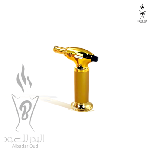ولاعة فحم اصلية حجم وسط لون ذهبي