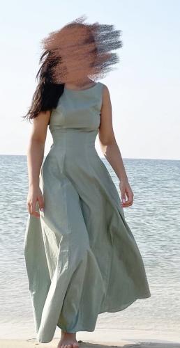 Green dress