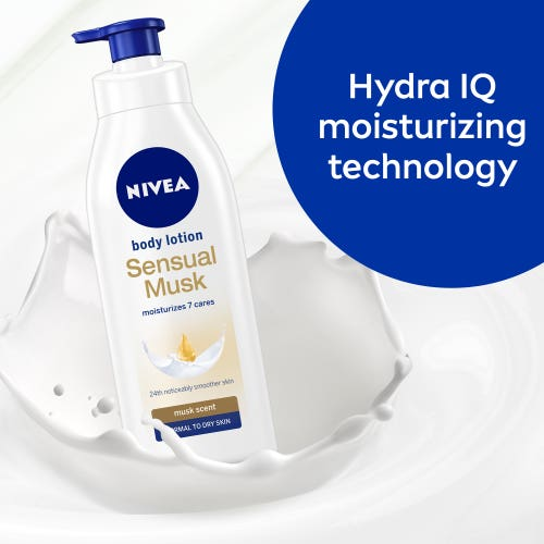 NIVEA BODY LOTION 400ml / SENSUAL MUSK