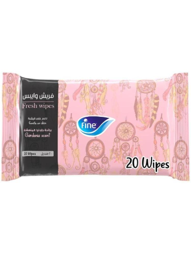 FINE FRESH WIPES 20PCS