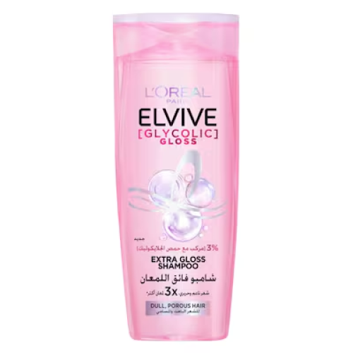 LOREAL PARIS ELVIVE SHAMPOO 600ml / GLYCOLIC GLOSS