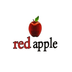 red apple
