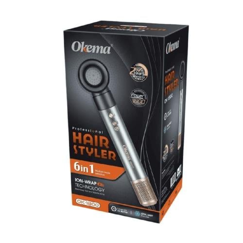 Okima 6-in-1 Professional Hair Dryer OK-1800 - متجر مستهلك الذكي