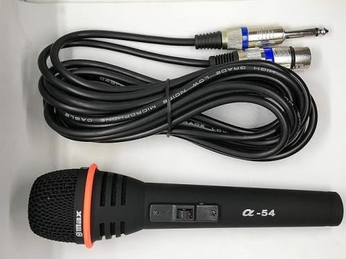 MAX - Microphone A-54 Dynamic Mic ميكروفون لاسلكي