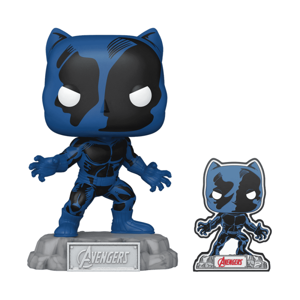 BLACK PANTHER WITH PIN