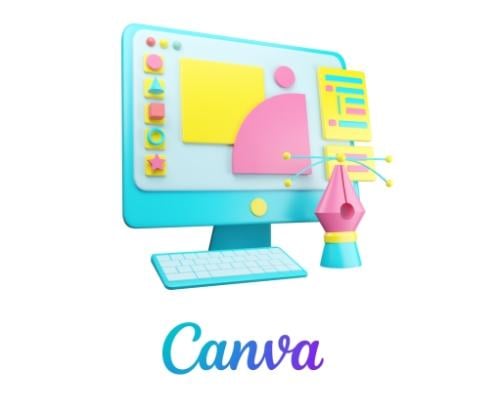 دليلك لإنشاء تصميم جذاب على تطبيق CANVA