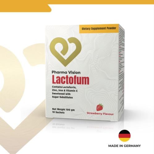 LACTOFUM LACTOFERRIN 10 SACHETS-لاكتوفوم أكياس