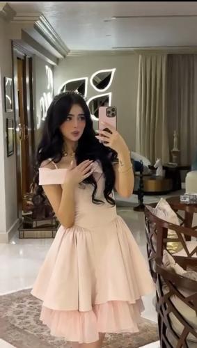 فستان سهرة مميز فستان شمس الفارس