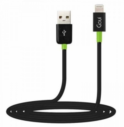 كابل لايتننج بمنفذ USB للشحن والمزامنة 100سم أسود