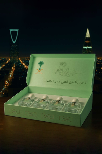 مجموعة مون المميزة 4 عطور رجوى