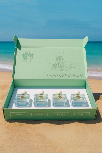 مجموعة مون المميزة 4 عطور للجنسين
