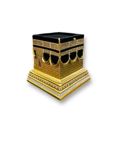 مجسم الكعبة بتصميم طبق الاصل مزينة بالكريستال - كب...