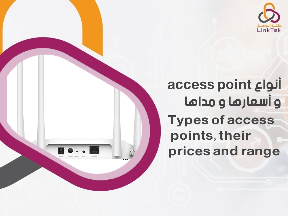أنواع access point و أسعارها و مداها