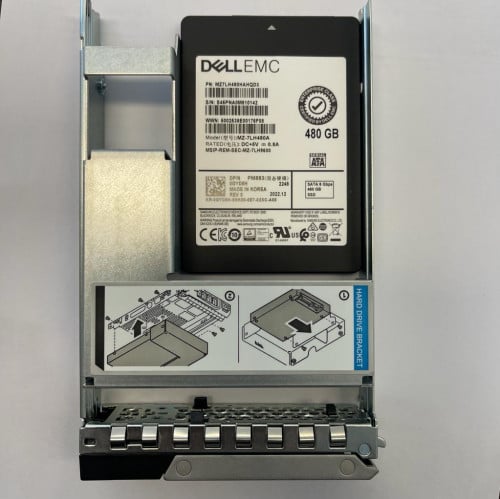 هارد ديسك 480 جيجا Dell SSD Sata read intensive 6g...