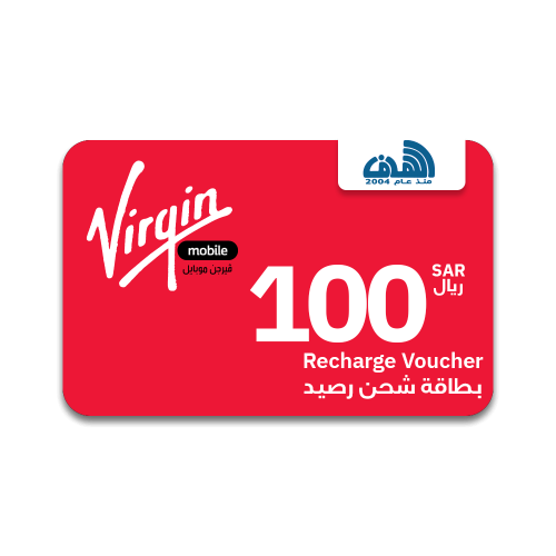 بطاقة شحن فيرجن100 ريال