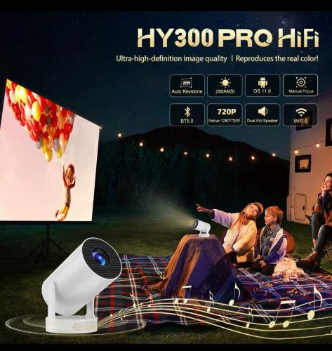 بروجكتر HY300 pro 4K الإصدار الاخير
