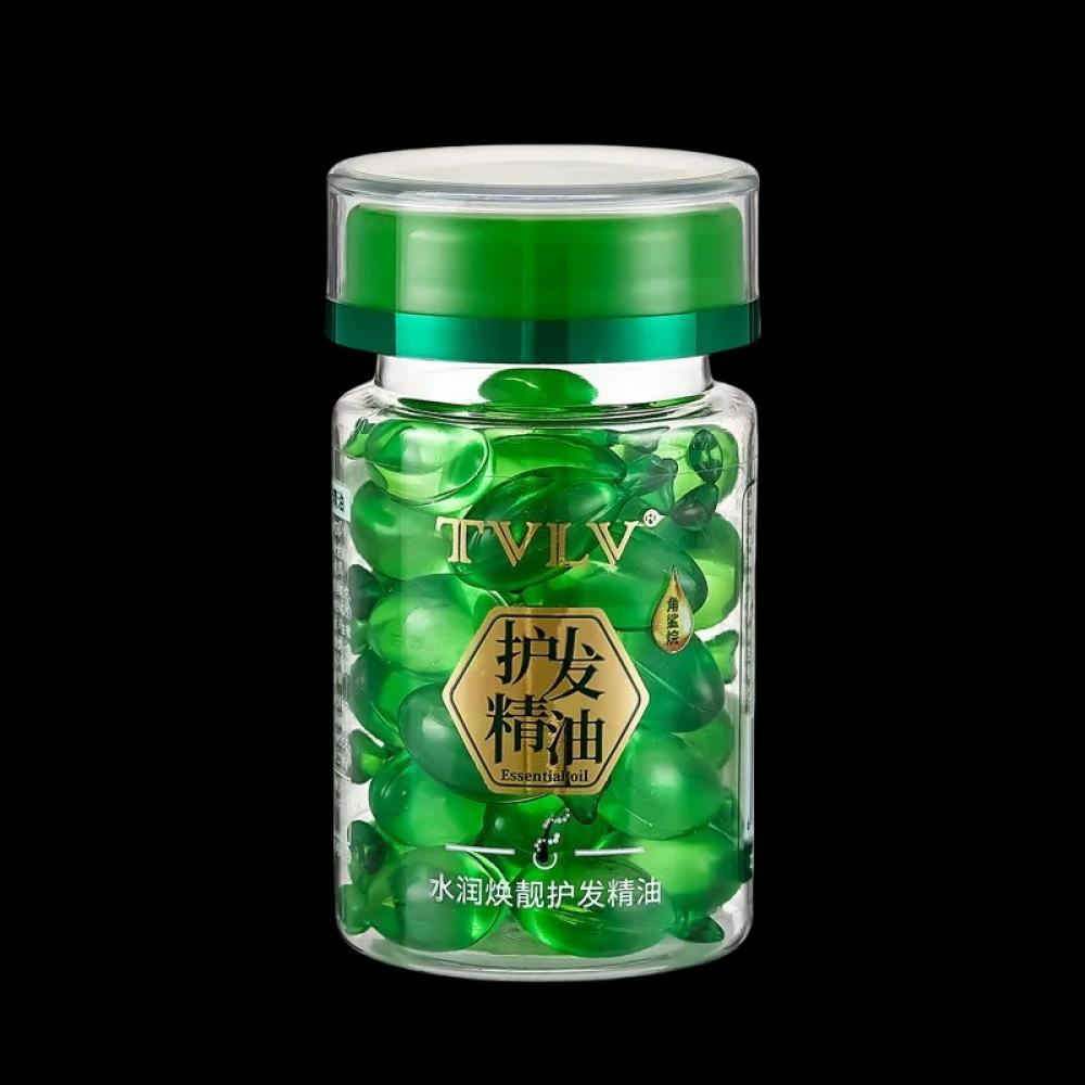 كبسولات الشعر إصلاح الشعر المجعد الشعير حريري ترطيب زيت الشعر تنعيم مغذي العناية بالشعر منتجات جوهر 800 ملغ "