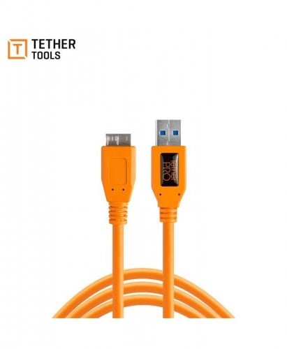 TetherPro USB 3.0 SuperSpeed Micro-B Cable 4.5CM C...