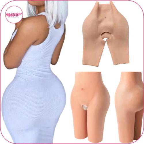 شورت سيليكون طويل طبيعي لكامل الفخذ الوان متعددة