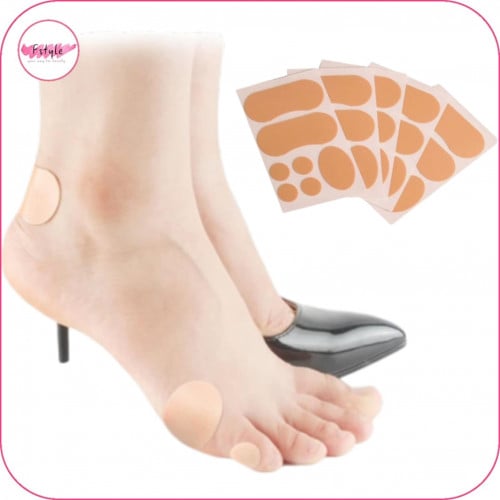 ملصقات مضادة لحماية القدم عند ارتداء الكعب 5 شرائط