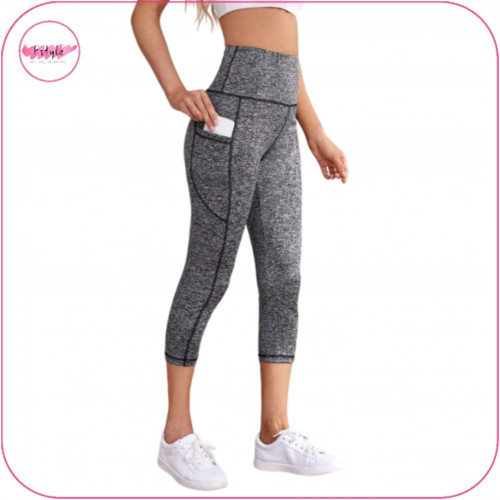 ليقنز برمودا رمادي بجيب من الجنب