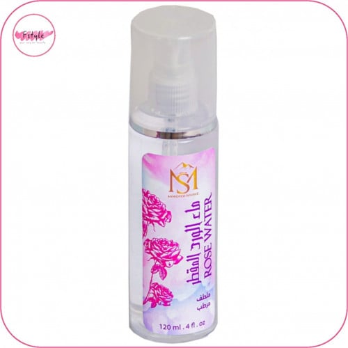 عرض خاص 1 + 1 مجانا ماء الورد المغربي المقطر 120مل