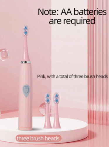 فرشاة أسنان كهربائية بثلاث رؤوس