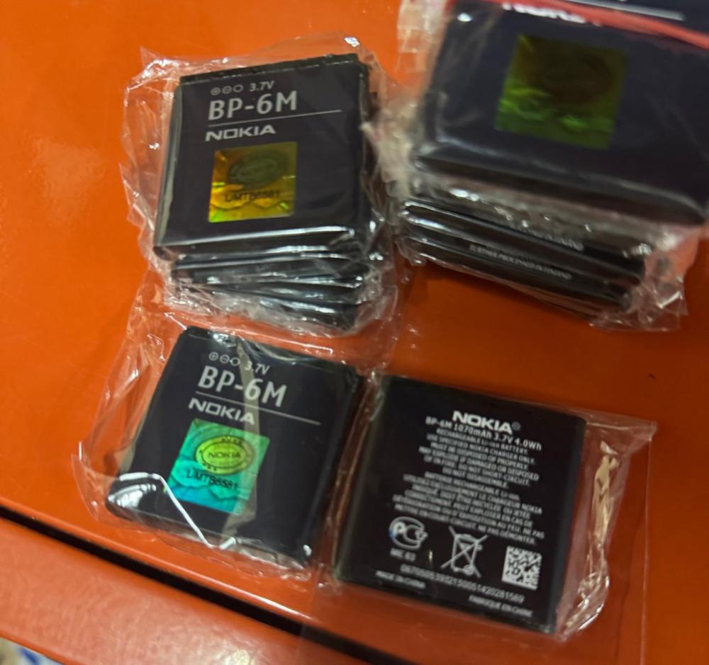 بطارية N73 نوكيا BP-6M الاصلية متوافقة مع جوال موديل N93 – N73 – N77 - 3250 6151 - 6233 – 6234 - 6280 – 6282 – 6288 - 6290  9300 – 9300i